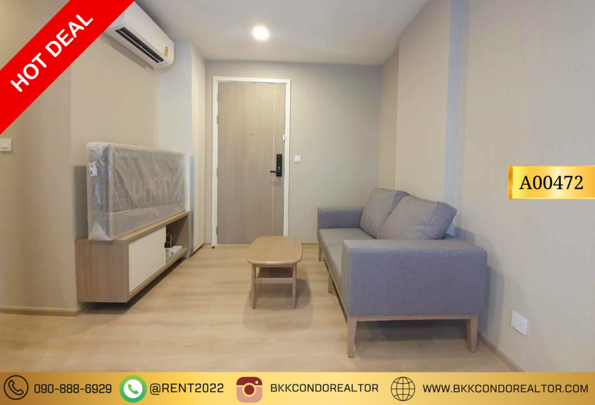 🍀🍀🍀BEST DEAL🔥ให้เช่า📌แชมเบอร์ส อ่อนนุช สเตชั่น (Line:@rent2022) ห้องสวย พร้อมเข้าอยู่ ราคาดีมาก✨A00472