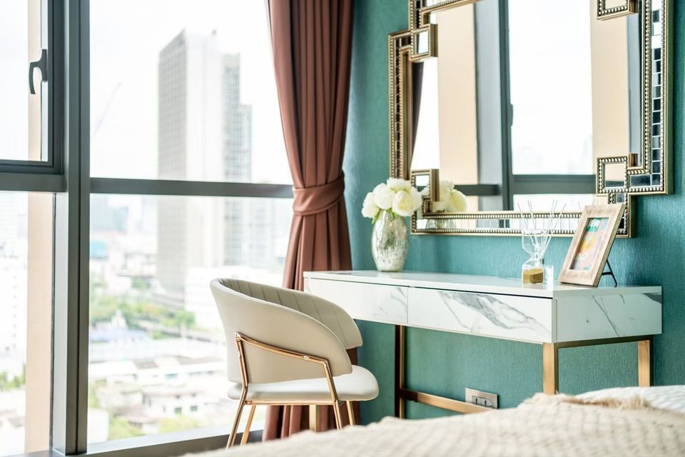 🍀🍀🍀Luxury Room🔥ให้เช่า📌เดอะ โมนูเมนต์ ทองหล่อ(Line:@rent2022) ห้องสวย พร้อมเข้าอยู่✨A03833