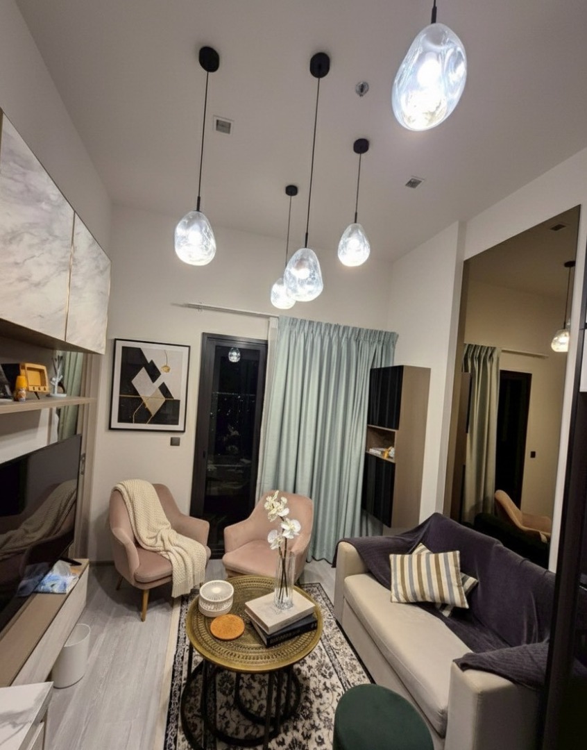 Modern Room 💙ให้เช่า📌เดอะ ไลน์ สุขุมวิท 101(Line:@rent2022)✅พร้อมเข้าอยู่✨A10175