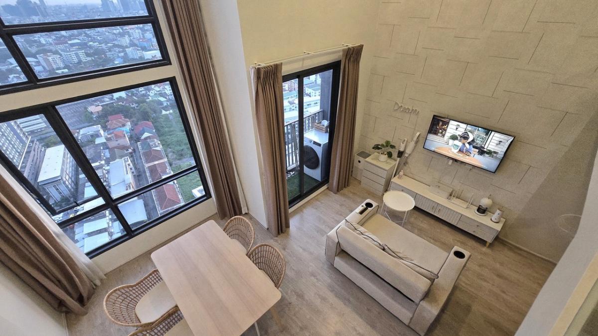 Stylish room✨ให้เช่า📌เดอะทรี พัฒนาการ - เอกมัย(Line:@rent2022)✅พร้อมเข้าอยู่✨A10463